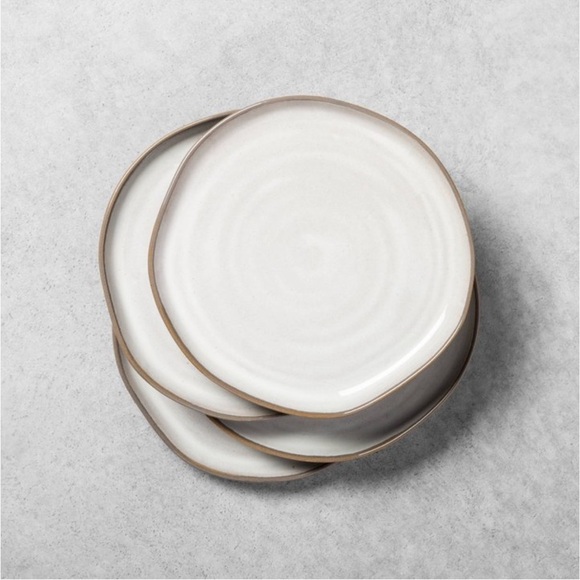 Hearth & Hand Other - 8" 4pk Stoneware Reactive Glaze Salad
Plate Set Gray - Hearth & Hand